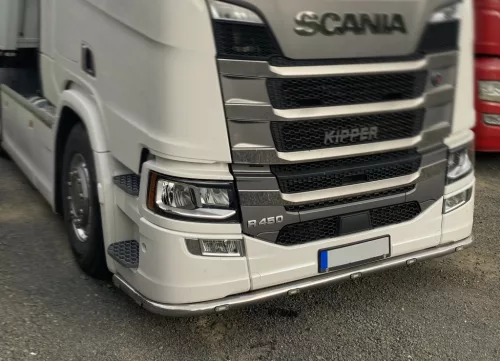 Scania S / R inox lökhárító konzol SZÉLES
