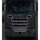 Scania S inox hűtőrács keret szett
