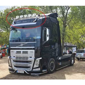 Volvo Euro6 inox tetőkonzol EXTRA