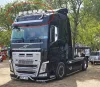 Volvo Euro6 inox tetőkonzol H-forma
