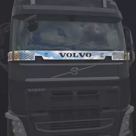 Volvo inox dísz a szélvédő aljára FH4 / FH5