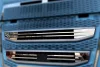 Volvo inox hűtőrács dísz szett a bordákra 2021-