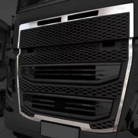 Volvo inox hűtőrács dísz keret 2021-