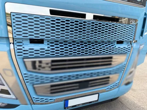 Volvo inox hűtőrács dísz keret 2021-