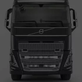 Volvo inox hűtőrács pálca 2021-