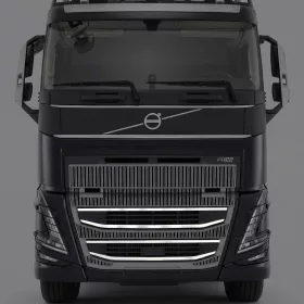 Volvo inox hűtőrács betét keret 2021-