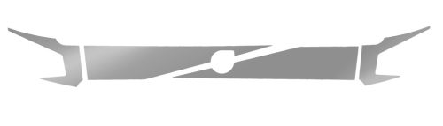 Volvo FH4 inox homlokfal dísz szett