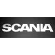 Scania inox felirat 70x11 cm