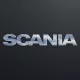 Scania inox felirat 70x11 cm