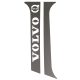 Volvo inox ajtódísz párban