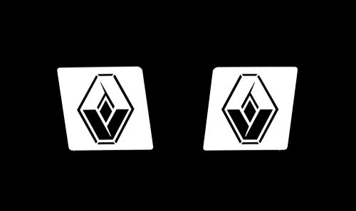 Renault Premium inox lökhárító dísz párban