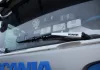 Scania inox dísz ablaktörlőre párban