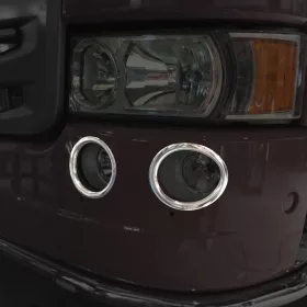 Scania inox ködlámpa keret szett