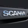 Scania inox domború felirat 72x12 cm