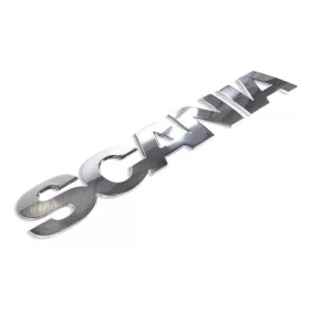 Scania inox domború felirat 72x12 cm