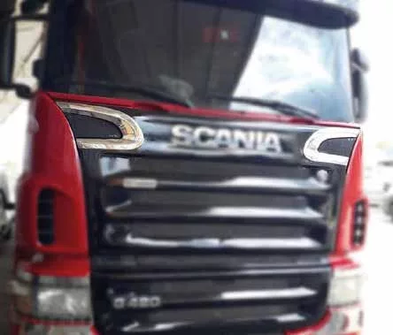 Scania inox légbeömlő dísz 2004-2009