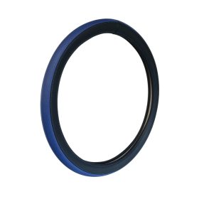 Bőr hatású kormányvédő 44-46cm kék Vajbőr