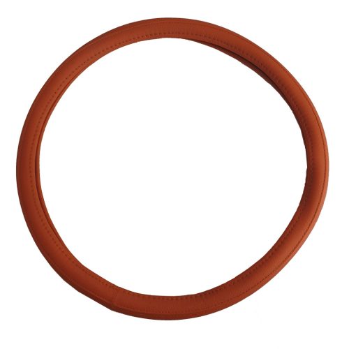 Bőr hatású kormányvédő 47-48cm barna