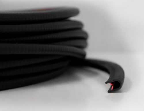 Ajtógumi / ajtókéder tömítés nélkül fekete