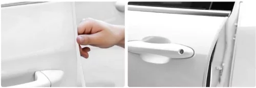 Ajtógumi / ajtókéder tömítés nélkül fehér
