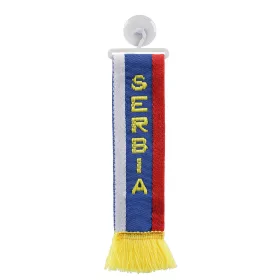 Zászló mini SERBIA