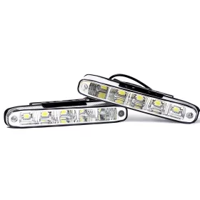 Nappali menetjelző (DRL) 12V 2x5  LED FERDE