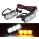 LED nappali menetjelző (DRL) + INDEX 12V 2x3 POWER LED párban