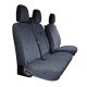 Méretpontos Ford Transit Custom üléshuzat 2013-2023 tálcával
