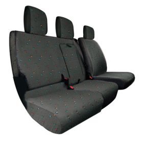   Méretpontos Citroën Jumpy üléshuzat 2016-tól Szövet Tálcával