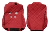 Méretpontos Mercedes bőr üléshuzat Actros MP4 vegyes ülés Piros