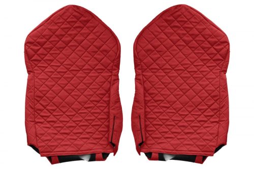 Méretpontos Iveco bőr üléshuzat STRALIS S-WAY Piros