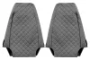 Méretpontos Renault bőr üléshuzat Magnum 2002-2007 Szürke