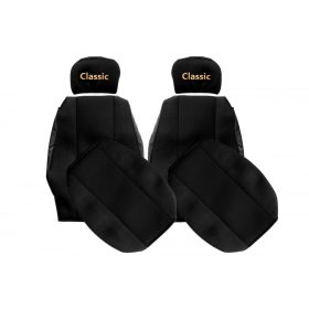 Méretpontos Renault üléshuzat Premium 2005 előtti FEKETE