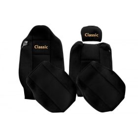   Méretpontos Renault üléshuzat Range T vegyes ülés FEKETE