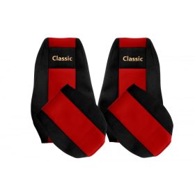 Méretpontos Renault üléshuzat Premium 2005 utáni PIROS