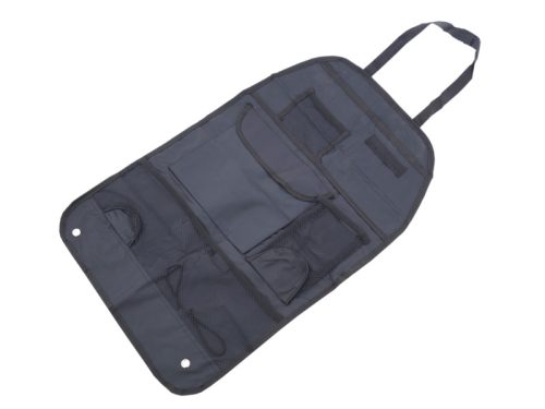 Autóülés háttámla védő, tároló zsebekkel