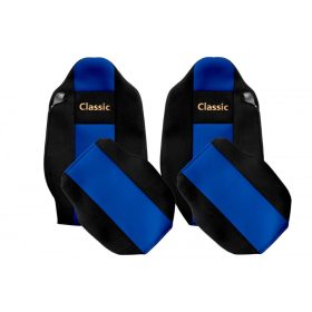   Méretpontos Renault üléshuzat Range T fix fejtámlás KÉK