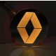 RENAULT Amerikai helyzetjelző LOLLIPOP piros-sárga PÁRBAN