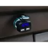 Szivargyújtós akku teszter +  dupla USB 12/24V