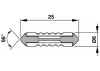 Hengeres biztosíték 16 A (10db)