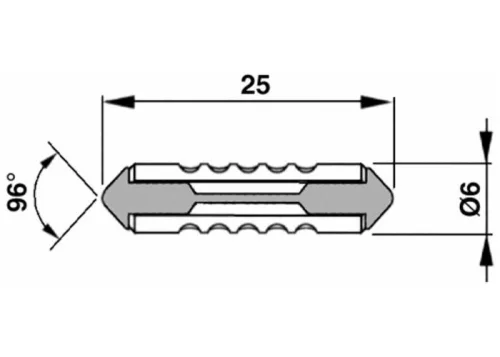 Hengeres biztosíték 16 A (10db)