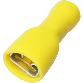 Szigetelt csúszósaru mama 6,3 (10db) sárga