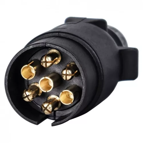 Elektromos dugó 7p 12V műanyag