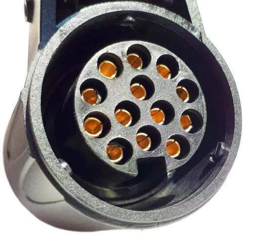 Utánfutó elektromos aljzat 13p 12V LENGŐ