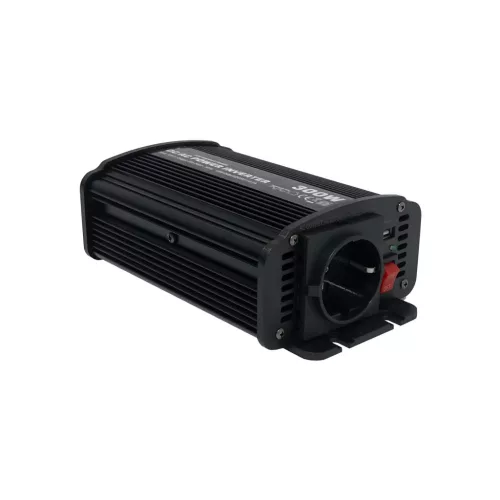 Inverter / Áramátalakító 24V 300W+USB