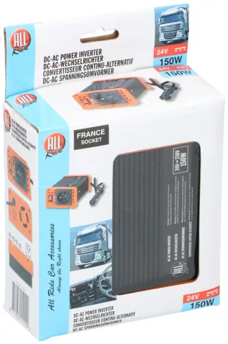 Inverter / Áramátalakító 24V 150W+USB