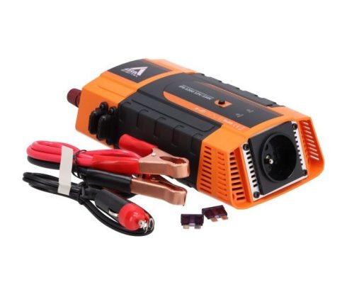 Inverter / Áramátalakító 12V 600W módosított SZINUSZOS