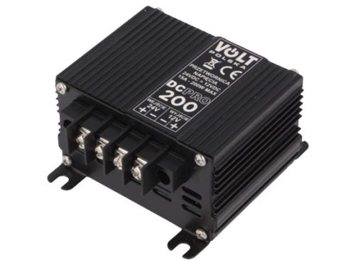 Converter / Áramátalakító 24V-->12V 15A kapcsoló üzemű 