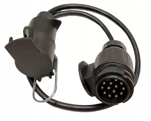 Elektromos aljzat/dugó átalakító kábeles 13/7p 12V