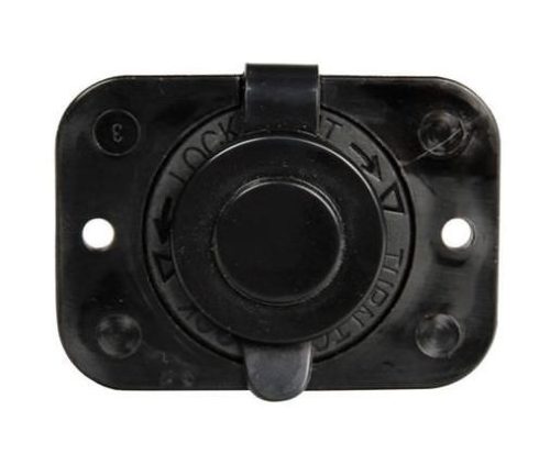 Szivargyújtó aljzat süllyeszthető, vízálló